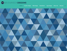 Tablet Screenshot of benswansondesigns.com